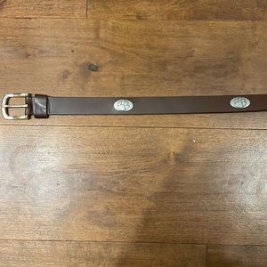 Leather Clemson Belt Sz. 36